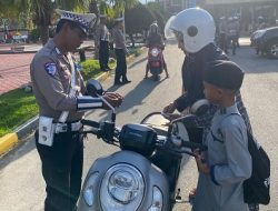 Satlantas Polres Karimun Gelar Pemeriksaan Kelengkapan Kendaraan