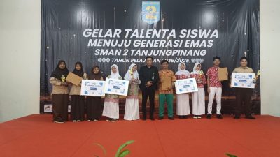 Persiapkan Para Siswa Menuju Generasi Emas, SMAN 2 Tanjungpinang Perdana Gelar Talenta Siswa
