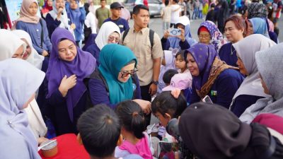 Sambut Harkannas, PKK Riau Gencarkan Gerakan Gemar Makan Ikan di CFD, Demi Generasi Riau yang Sehat dan Cerdas