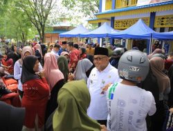Bantu Warga Hadapi Lonjakan Harga, Wali Kota Lis Darmansyah Tinjau Operasi Pasar Murah