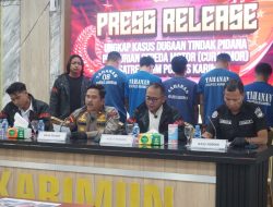 Komplotan Curanmor Diringkus, Polres Karimun Ungkap Modusnya