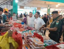 Bupati Karimun Iskandarsyah Sidak Pasar