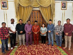 Temui Bupati Iskandarsyah, Perayaan Natal Oikumene Karimun Diisi Bakti Sosial
