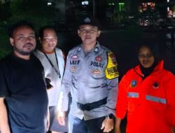 Polres Anambas Tetap Siaga: Patroli Pesisir Hentikan Dampak Banjir Rob