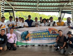Harmonisasi dan Silaturahmi, BPJS Ketenagakerjaan Tanjungpinang Ikuti Media Ghatering dan Mancing Bersama Insan Pers