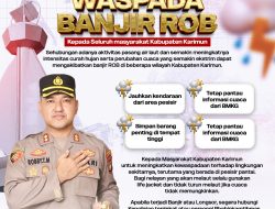 Kapolres Karimun Minta Warga Waspada Banjir Rob, Ini Pesannya