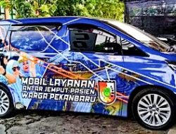 Permudah Akses Layanan Kesehatan, Layanan Mobil Antar Jemput akan Diluncurkan Walikota Pekanbaru