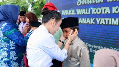 Sambut 1.000 Anak Yatim, Li Claudia Chandra: Ibu Datang Bukan Sebagai Wakil Wali Kota, Tetapi Ibu Bagi Kalian