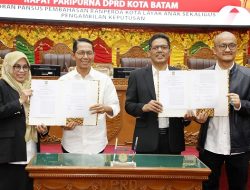 Sah! Batam Miliki Perda Kota Layak Anak, Amsakar: Ini Pilar Utama Pemenuhan 24 Indikator Hak Anak