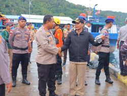 Kapolres Anambas Pantau Pos Pam dan Pelabuhan untuk Mudik Nataru
