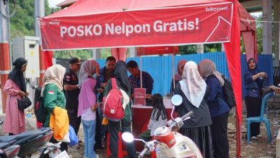 Bangkit Bersama: Telkomsel Hadirkan WiFi dan Charger Station Gratis bagi Warga Terdampak di Padang