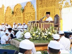 Haul Akbar Ke-16 Batam: Ribuan Jemaah Al-Khidmah Penuhi Masjid Agung Raja Hamidah