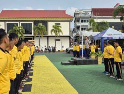 Personel Polresta Tanjungpinang yang Overweight Jalani Program Pendalian Berat Badan