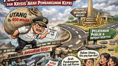 Pinjaman Daerah Rp400 Miliar Kepri: Sinyal Krisis Fiskal dan Kaburnya Arah Pembangunan
