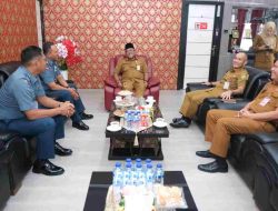 Perkuat Pertahanan Wilayah Kepulauan, Wali Kota Lis Darmansyah Sambut Kunjungan Danwing Udara I