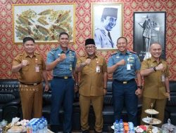 Perkuat Pertahanan Wilayah Kepulauan, Wali Kota Lis Darmansyah Terima Kunjungan Danwing Udara I