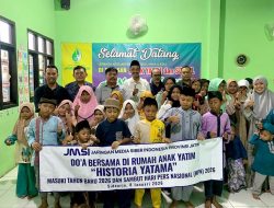Sambut HPN 2026, JMSI Jawa Timur Gelar Doa Bersama dan Santunan di Rumah Yatim