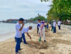 Saat Pers Turun ke Pantai: Aksi KJK Merawat Pesisir Batam di Momentum HPN 2026