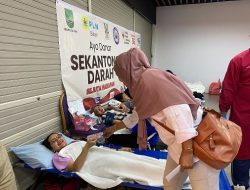 Animo Luar Biasa! Ratusan Warga Batam Ikuti Donor Darah KJK untuk Rayakan Hari Pers Nasional