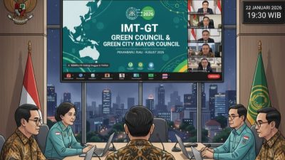 Pekanbaru Jadi Tuan Rumah Green Council IMT-GT 2026, Pemprov Riau Siapkan Dukungan Penuh