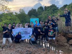 HMI Tanjungpinang-Bintan Tanam 2000 Mangrove, Aksi Nyata Mitigasi Perubahan Iklim