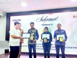 Dinas PUPP Kepri Raih Predikat Terbaik I Penyelenggaraan Jasa Konstruksi Se-Wilayah I Sumatera