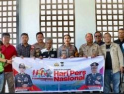Pererat Sinergi di Hari Pers, Polres Karimun Gelar Coffee Morning dan Bakti Sosial Bersama PWI