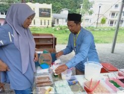 Es Teler Jadi Primadona, Bazar Ramadan Masjid Agung Baitul Ma’mur Anambas Membludak