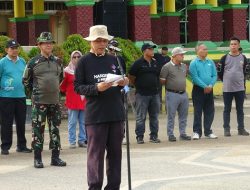 Wujudkan Lingkungan Resik, Pemkab Inhil dan TNI-Polri Gelar Gotong Royong Massal