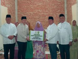 Safari Ramadan di Kampar: Pemprov Riau Salurkan Bantuan Masjid dan Santunan Kematian BPJS