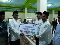 Safari Ramadan Inhil di Sungai Piring: Pemkab Gelar Pasar Murah dan Cek Kesehatan Gratis