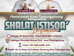 Ikhtiar Batin Hadapi Kemarau, Pemko Tanjungpinang Ajak Warga Salat Istisqa Besok