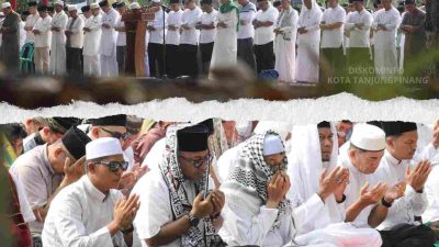 Kemarau Panjang, Wali Kota Lis Darmansyah Pimpin Salat Istisqa’ di Lapangan Pamedan