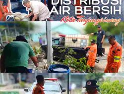 Atasi Krisis Air, Pemko Tanjungpinang Guyur 208 Ton Air Bersih dalam Dua Hari
