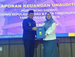 Wujud Akuntabilitas, Gubernur Ansar Serahkan LKPD Unaudited Kepri 2025 ke BPK