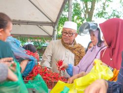 Pantau Operasi Pasar di Bintan Centre, Lis Darmansyah Jamin Stok Pangan Ramadhan Aman