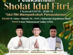 Pemprov Kepri Siapkan Salat Idul Fitri 1447 H di Batam, Open House Digelar di Tanjungpinang