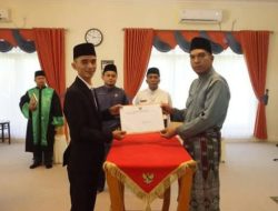 Resmi Dilantik, Irfan Andaria Pimpin Perumda Air Minum Tirta Lingga Periode 2026–2031