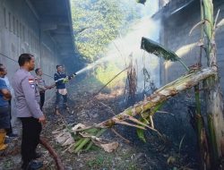 Lupa Matikan Bakaran Sampah, Rumah Air Milik Warga Anambas Ludes Terbakar