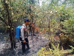 Batam Siaga Karhutla: Polda Kepri dan Tim Gabungan Padamkan Api di 5 Titik Strategis