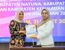Tepat Waktu! Wakil Bupati Deby Maryanti Serahkan LKPD Bintan 2025 ke BPK RI