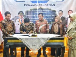 Percepat Proyek Strategis, Pemprov Kepri Teken Pinjaman Daerah dengan Bank BJB