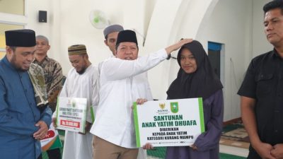 Safari Ramadan di Marpoyan Damai: Pemprov Riau Salurkan Bantuan Ratusan Juta Rupiah
