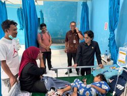 Kunjungi Korban di RSUD, Hino Faisal: Alhamdulillah Kondisi Mulai Membaik