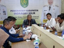 Pemkab Inhil Ikuti Rakor Inflasi 2026, Fokus Pantau Fluktuasi Harga Beras dan Gula