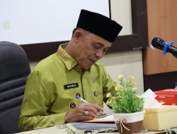 Pimpin Rapat Evaluasi 2026, Bupati Inhil H. Herman Instruksikan OPD Gas Pol Pembangunan Infrastruktur