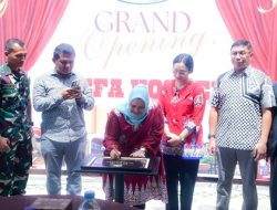 Resmikan Defa Kostel Mandau, Bupati Kasmarni Dukung Investasi Hunian Berkonsep Hotel
