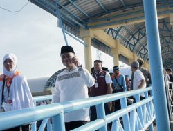 Keberangkatan CJH Bengkalis 1447 H: Wabup Bagus Santoso Doakan Menjadi Haji Mabrur