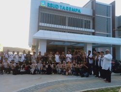 Sinergi Pembangunan, Bupati Aneng Dampingi Gubernur Ansar Ahmad Tinjau RSUD Tarempa