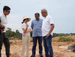 Wakil Kepala BP Batam Li Claudia Chandra Segel Tambang Pasir Ilegal di Kampung Jabi